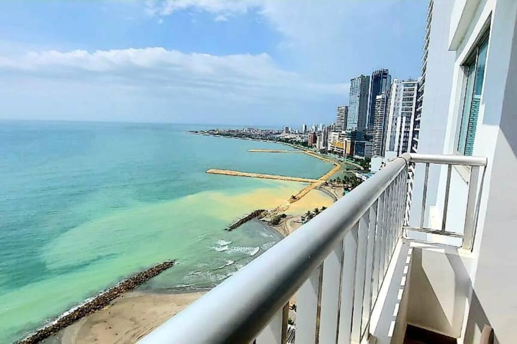 Hermoso Apartamento Vista Al Mar. Edf Palmetto 1 . Cartagena Exterior foto