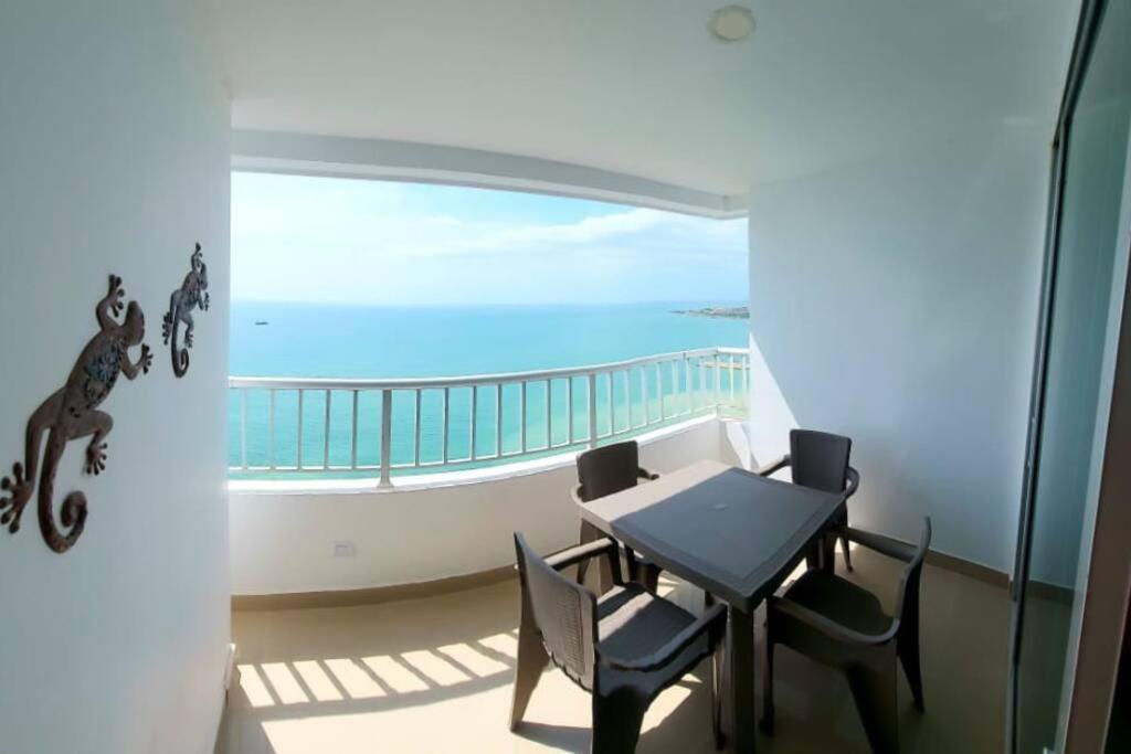 Hermoso Apartamento Vista Al Mar. Edf Palmetto 1 . Cartagena Exterior foto