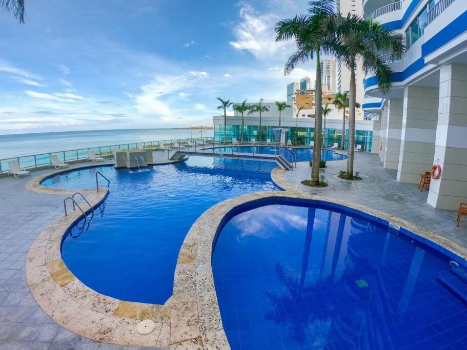 Hermoso Apartamento Vista Al Mar. Edf Palmetto 1 . Cartagena Exterior foto