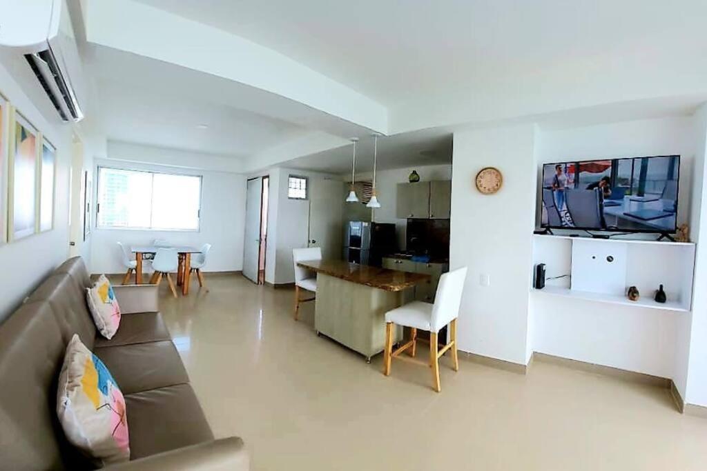 Hermoso Apartamento Vista Al Mar. Edf Palmetto 1 . Cartagena Exterior foto